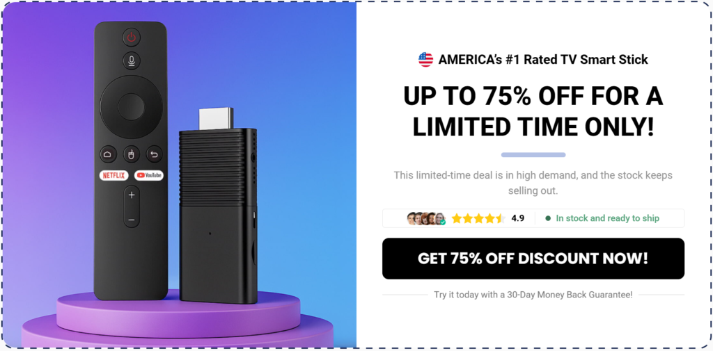 Flixy TV Smart Stick