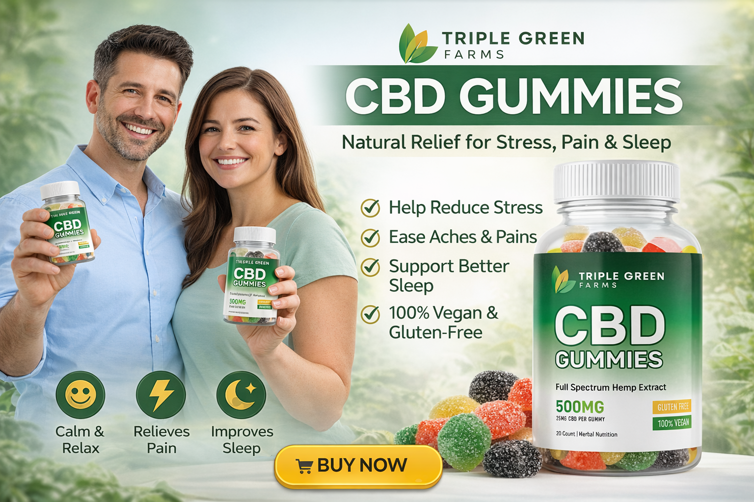 Triple Green Farms CBD Gummies