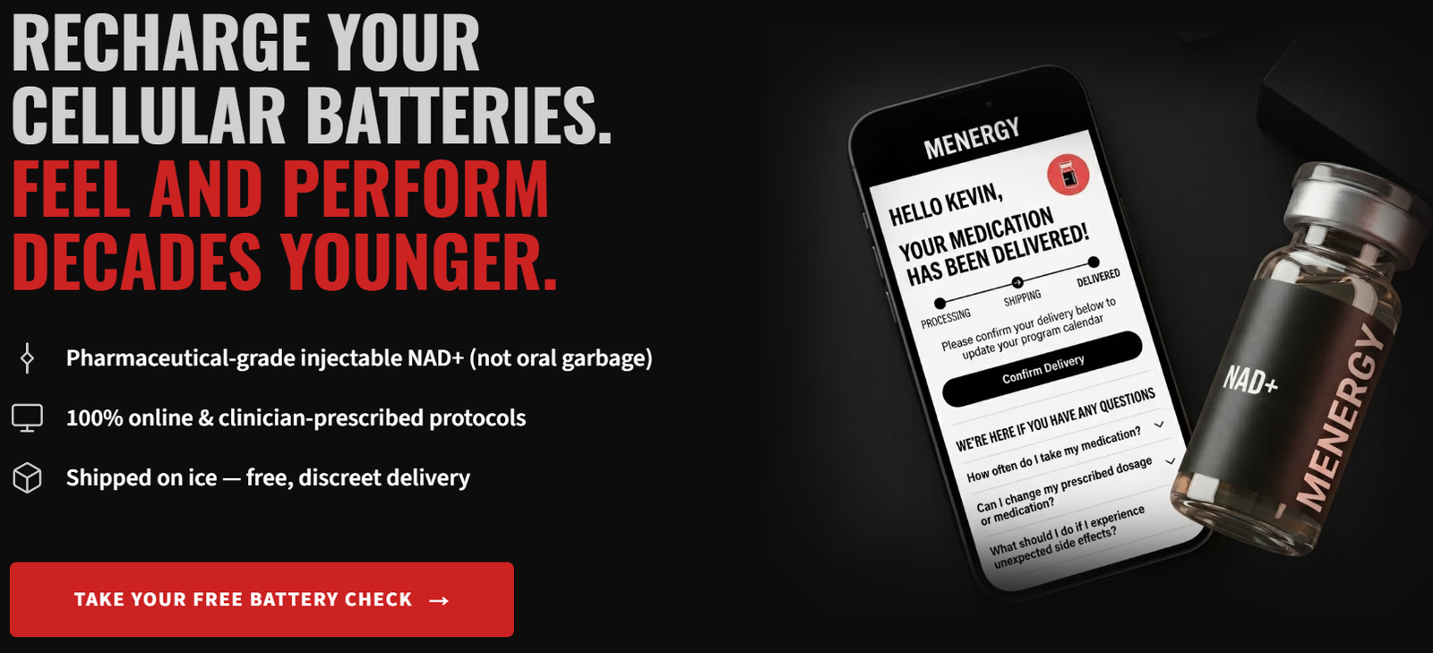 Menergy Meds NAD+