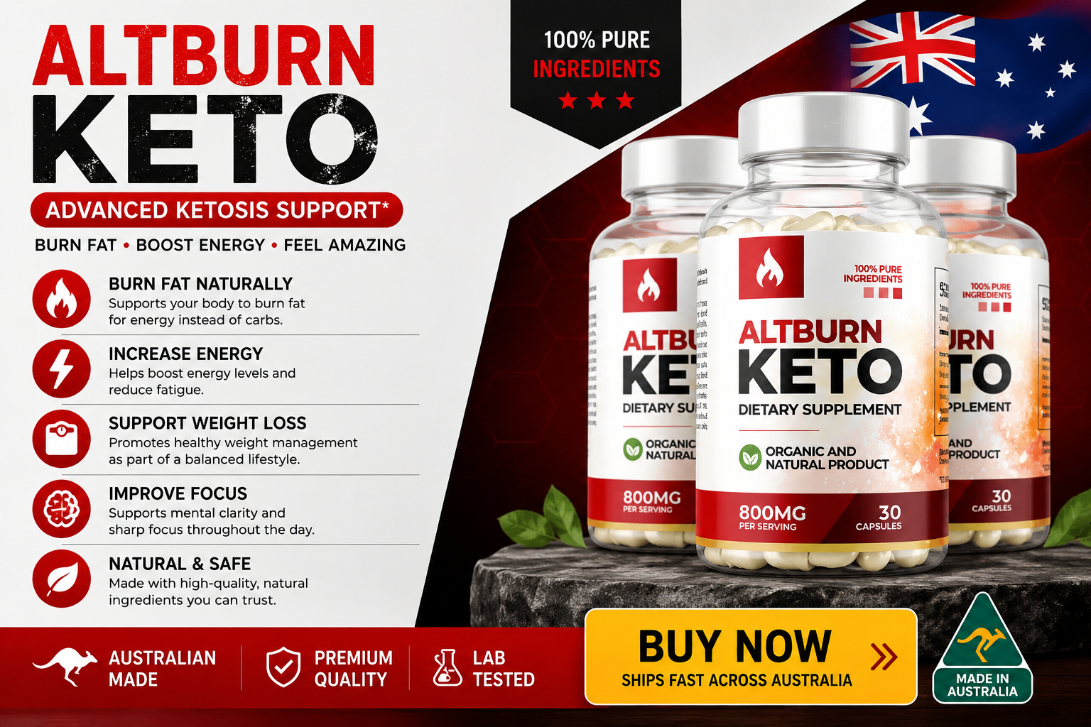 AltBurn KETO Capsules Australia