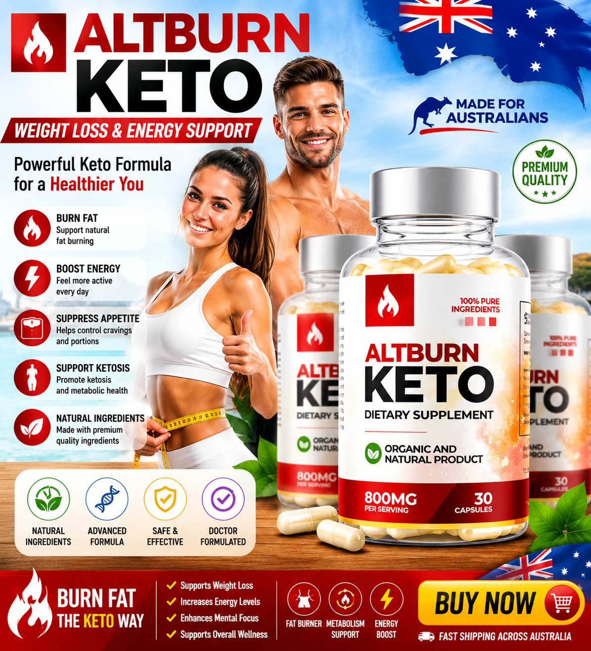 AltBurn KETO Capsules Australia
