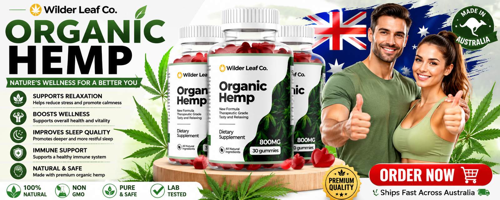Wilder Leaf Organic Hemp Australia