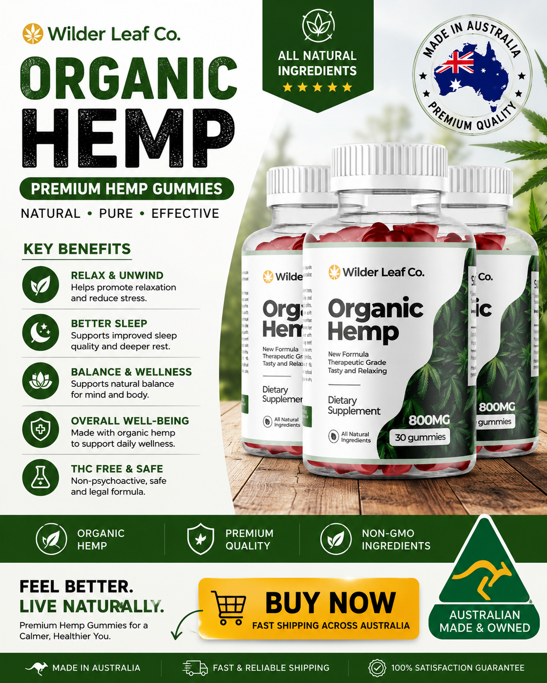 Wilder Leaf Organic Hemp Australia